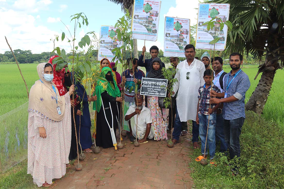 Tree Plantation by the Self Help Group on the occasion of IDDRR 2022 in Ward 3 at Rayenda Union.jpg